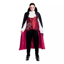 Disfraz De Vampiro Elegante, Conde Para Adultos 