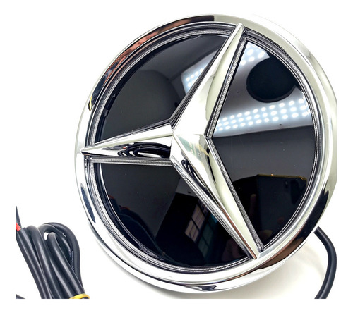 Led Emblema Frontal Aplicado 19-21 Mercedes Benz C A Cla Foto 3