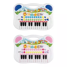  Piano Teclado Musical Animal Infantil Sons Eletrônicos 