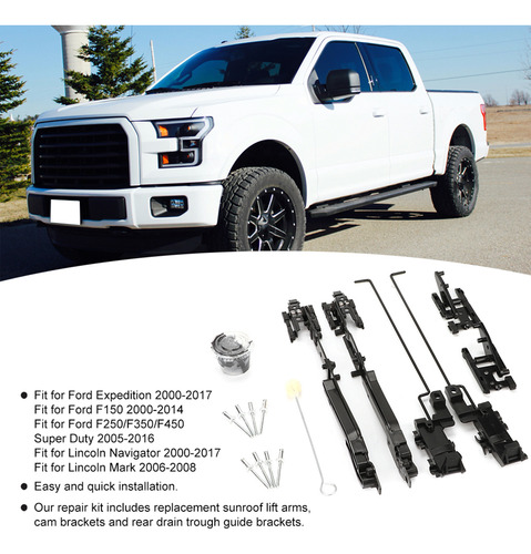 Kit Para Reparar Techo Corredizo De Ford F150/f250/f350/f450 Foto 9