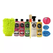 Kit De Lavado Auto Moto Premium Super Completo Toxic Shine