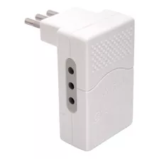 Adaptador Triple Salvaespacio 10 A Blanco