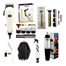 Maquina De Cortar Cabello Wahl+ Patillera+ Depiladora Nasal 