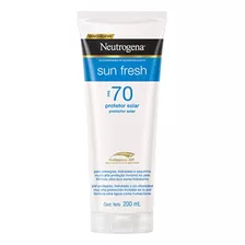 Neutrogena Sun Fresh Fps70 - Protetor Solar 200ml Blz