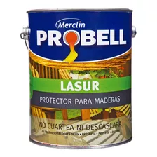 Protector Merclin Probell Lasur Para Madera 4 Lts Todobarato