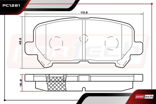 Balatas Traseras Acura Mdx 2008 Foto 2