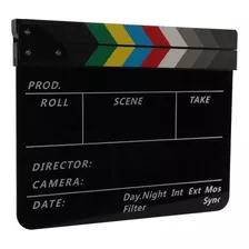 Placa De Palmas De Filme Acrílico Colorida Para Diretores De