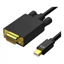 Cabo Mini Displayport Vga 4.5m Hdmatters - 1080p Alta Definição, Adaptador Integrado, Conexão Segura, Compatível Thunderbolt 1/2, Instalação Simples