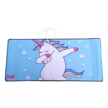 Mousepad Gamer Unicornio 90cm X 40cm Mouse Pad