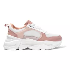 Zapatillas Kevingston Amber Rosa Beige Mujer