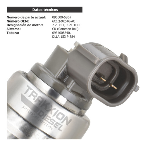 Inyector Diesel Reman Para Transit 2.2 Duratorq Ford, 5801 Foto 8