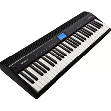 Roland Go-61p Piano Teclado De 5 Octavas 61 Teclas Sensitivo Color Negro