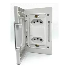 Tomada Dupla 20amp 4x2 Prova D'agua Area Externa Ip55 Kalop