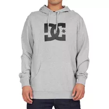 Sudadera Dc Shoes Hombre Gris Star Casual Adysf03045knfh