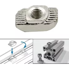 10 Tuercas T 4mm Perfil Aluminio 2020 Cnc 3d