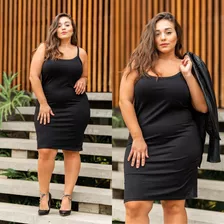 Vestido Moda Evangélica Midi Comportado Plus Size Crente