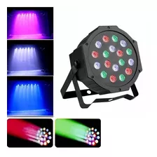 Tacho Luces Led Audioritmico Rgb 18w Dmx Dj Eventos Disco