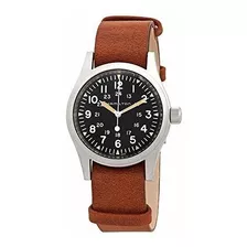 Reloj De Hombre Hamilton Khaki Field Hand Wind Negro