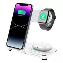 Base Carregadora Dock Station Apple Watch Airpod iPhone