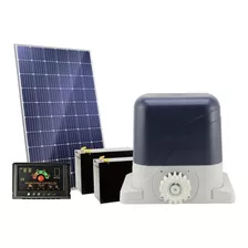 Kit Motor Corredizo 500 Kg 24v Con Panel Solar 2 Controles