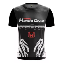 Camiseta Camisa Honda Racing Moto Carro Civic Envio Hoje 01