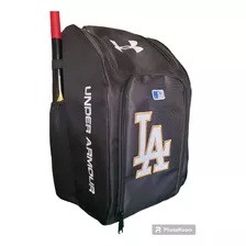 Maleta De Beisbol Tipo Backpack De Equipo La Color Negra