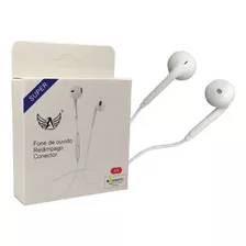 Fone De Ouvido Bluetooth In-ear Branco Com Cabo Carregador