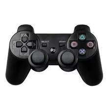 Controle Compatível Com Playstation 3 Ps3 Sem Fio Wireless Cor Preto