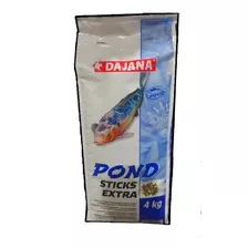 Dajana Ração Pond Sticks Extra 4 Kg Para Carpas Kinguios