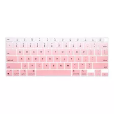 Protector De Teclado Rosa Degrade Para Macbook Air A2337