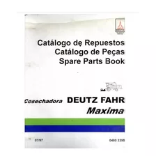 Manual Despiece Repuestos Cosechadora Deutz Fahr Maxima