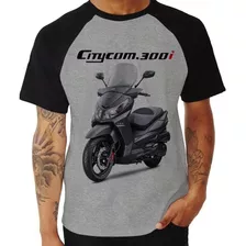 Camiseta Raglan Moto Dafra Citycom S 300i