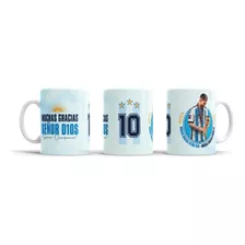 Taza Argentina Campeón Del Mundo Qatar 2022 Messi