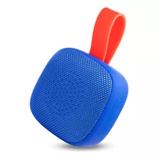 Alto-falante Caixa Som Bluetooth Portátil Resistente Água Cor Azul