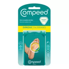 Gasa Hidrocoloide Compeed Callos De 4.5cm X 4.5cm X 6u