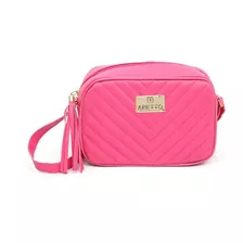 Bolsa Feminina Pequena Alça Lateral Matelasse Bordada