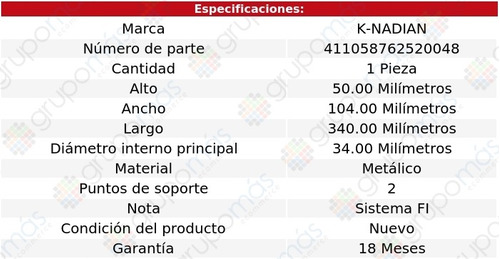 Tubo Enfriamiento Grand Vitara V6 2.7l 06 Al 08 K-nadian Foto 3