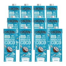 Bebida Leche De Coco Cocoon Sin Tacc Azucares 1 Lt Pack X 12