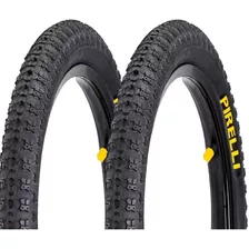 2 Pneu Pirelli Aro 20x1.75 Bicicleta Bmx Preto Top Cross