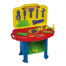 Mesinha Bancadinha De Ferramentas Infantil 420 - Super Toys