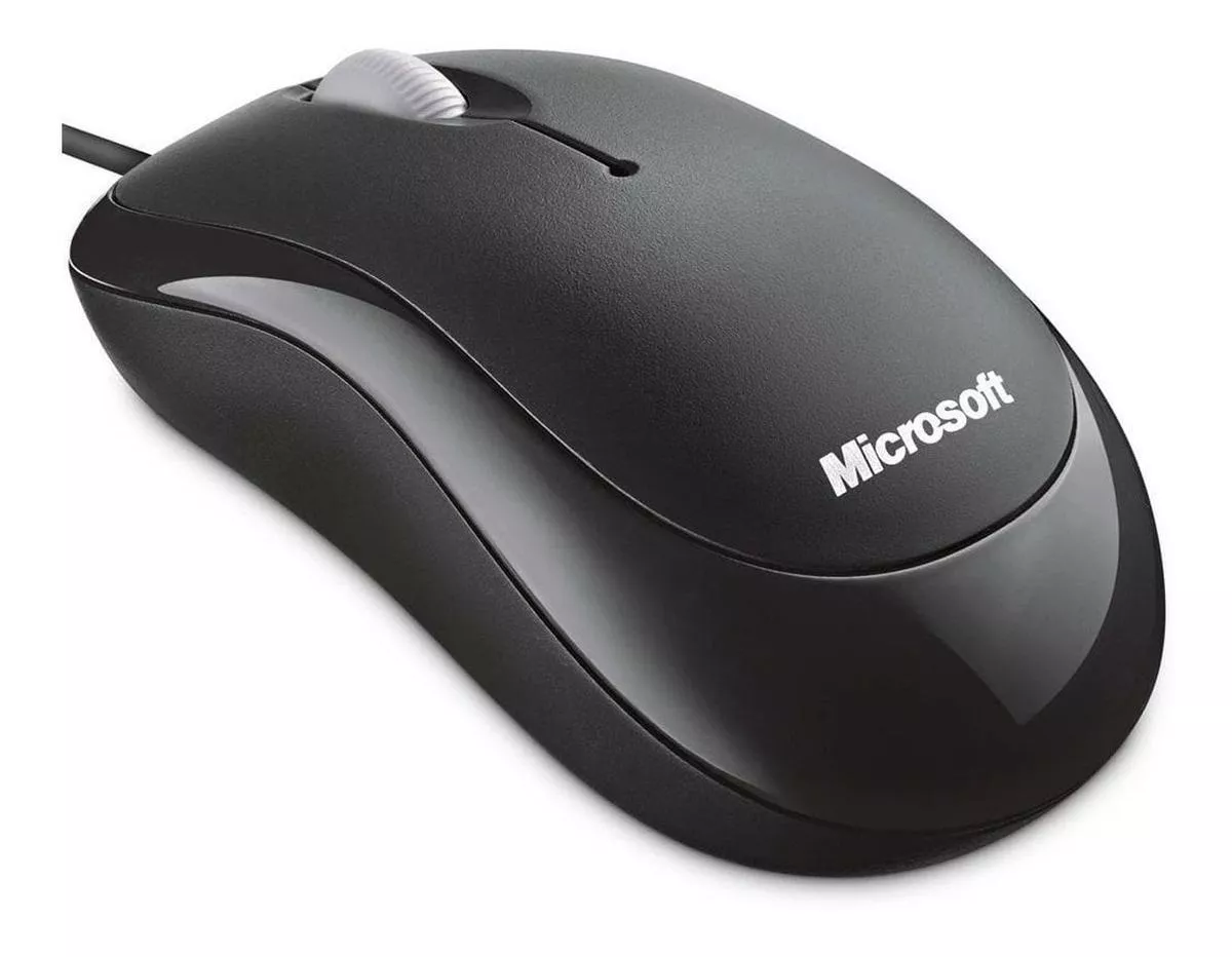 Mouse Microsoft  Basic Optical Black