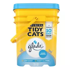 Arena Purina Tidy Cats Aglutinante Con Glade 35lb 15.9kg