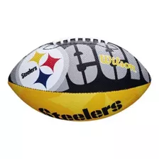 Bola De Futebol Americano Wilson Nfl Team Logo Jr Steelers