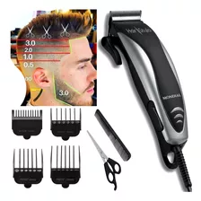  Maquininha Cortar Cabelo Barba Mondial Hair Stylo Cr-02