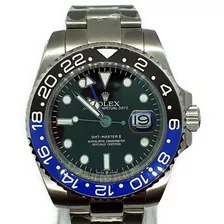 Reloj Gmt Master Ii Batman Negro-azul Oyster 26710-oyster