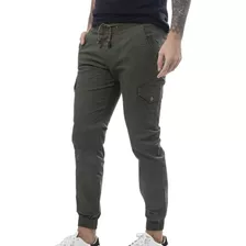 Pantalon Jogger De Hombre Con Puño 