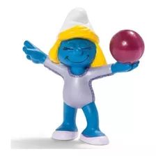 Miniatura Alemã Schleich Smurfette Ginastica Artistica 20740