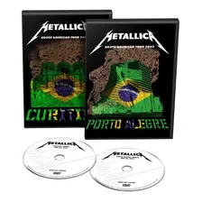 Metallica Dvd Porto Alegre & Curitiba 2022 Slayer Megad