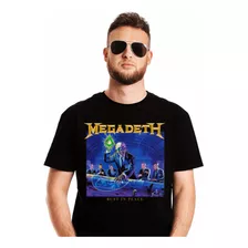 Polera Megadeth Rust In Peace Metal Abominatron