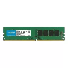 Memória Ram Color Verde 4gb 1 Crucial Ct4g4dfs824a